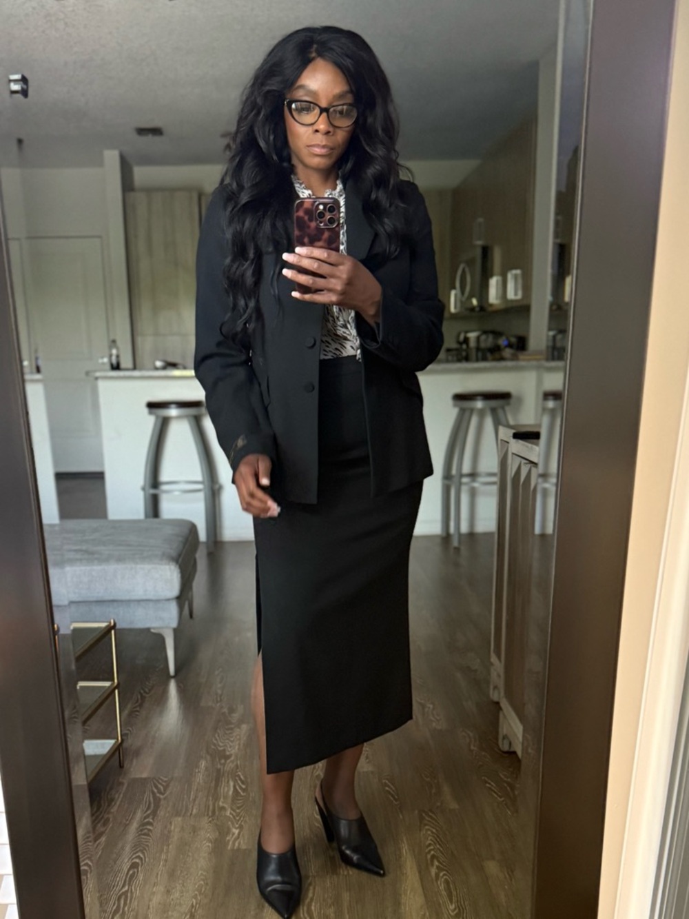 Aritzia Philosophy Blazer and Talent Skirt Set - Size 12 jacket, 10 skirt